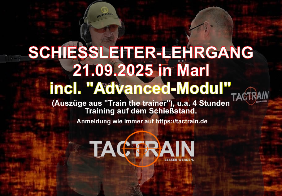 Schießleiter Lehrgang Advanced