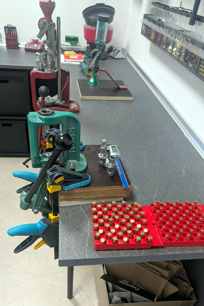 Pulverschein bei TACTRAIN